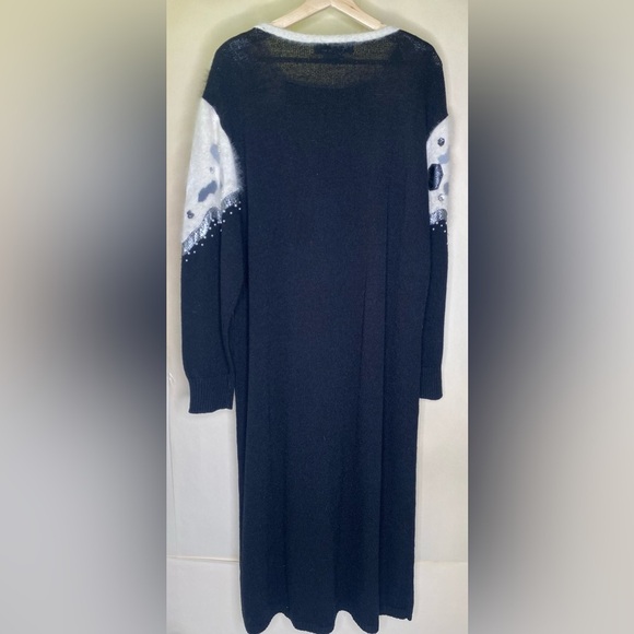 Vintage Angora Blend Long Sleeve Sweeter Dress Plus Size 3X - Picture 2 of 13